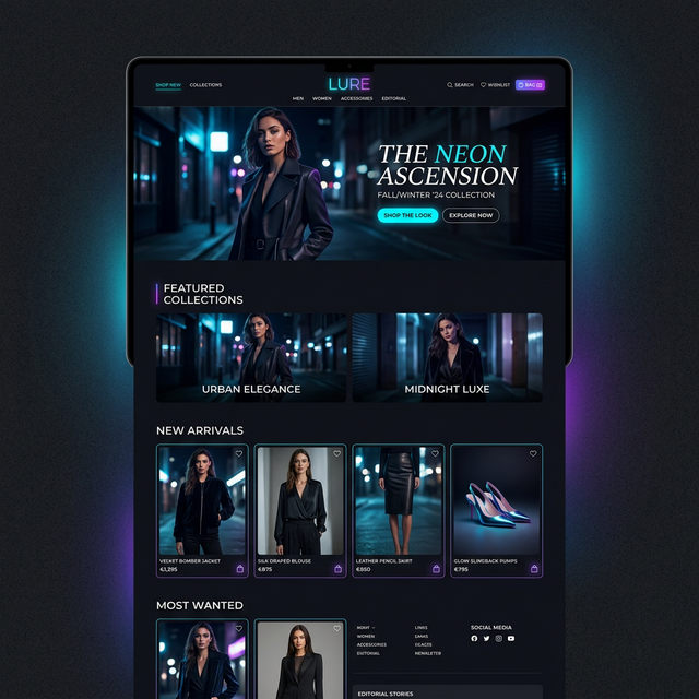 LuxeCart E-Commerce Platform