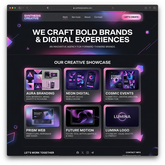 Nova Creative Agency Website